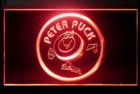 Peter Puck LED Neon Sign